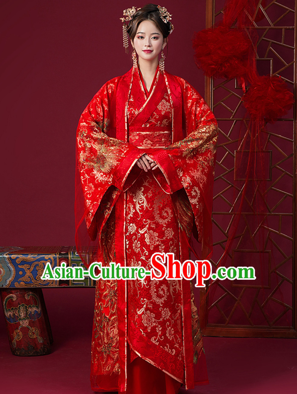 Ancient Chinese Tang Imperial Palace Princess Wedding Dress Ancient Chinese Tang Imperial Palace Princess Wedding Dress
