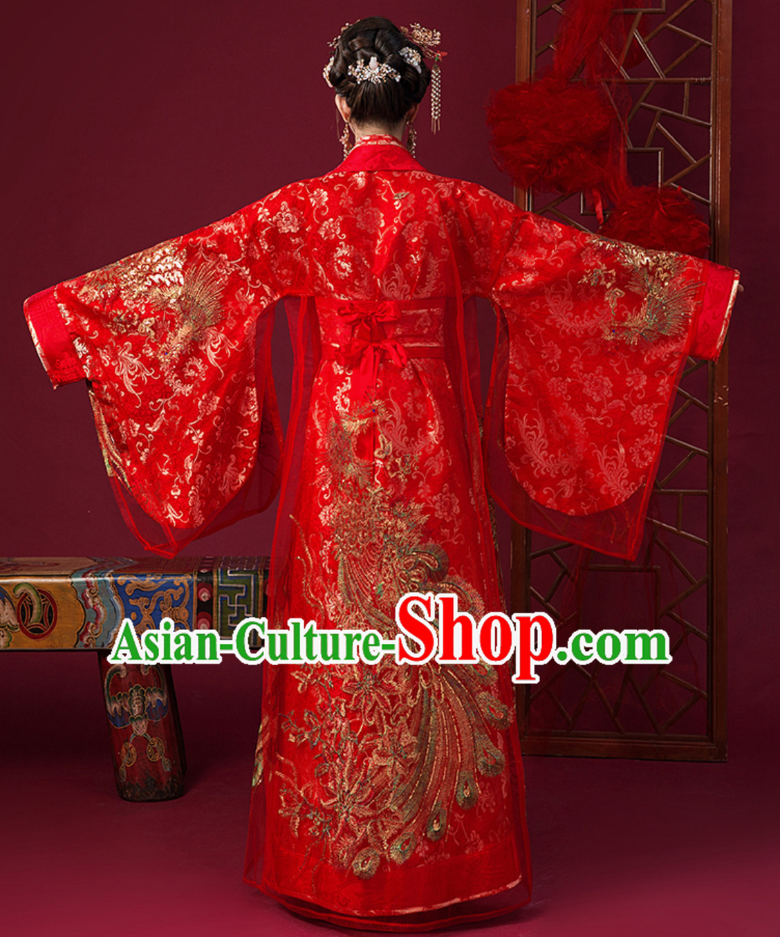 Ancient Chinese Tang Imperial Palace Princess Wedding Dress Ancient Chinese Tang Imperial Palace Princess Wedding Dress