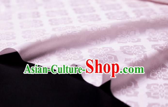 Chinese Classical Flowers Pattern Design Pink Silk Fabric Asian Traditional Cheongsam Brocade Material Chinese Classical Flowers Pattern Design Pink Silk Fabric Asian Traditional Cheongsam Brocade Material
