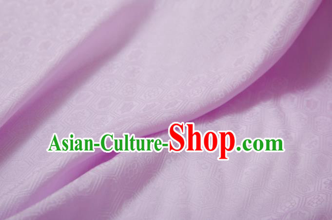 Chinese Classical Septaria Pattern Design Pink Silk Fabric Asian Traditional Cheongsam Brocade Material Chinese Classical Septaria Pattern Design Pink Silk Fabric Asian Traditional Cheongsam Brocade Material