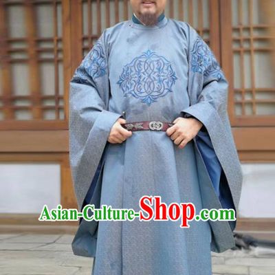 Chinese Traditional Ming Dynasty Landlord Costume Ancient Drama Official Hanfu Clothing for Men