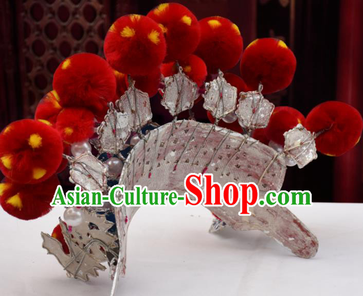 Chinese Traditional Goddess Phoenix Coronet Bodhisattva Hat Hair Accessories Chinese Traditional Goddess Phoenix Coronet Bodhisattva Hat Hair Accessories