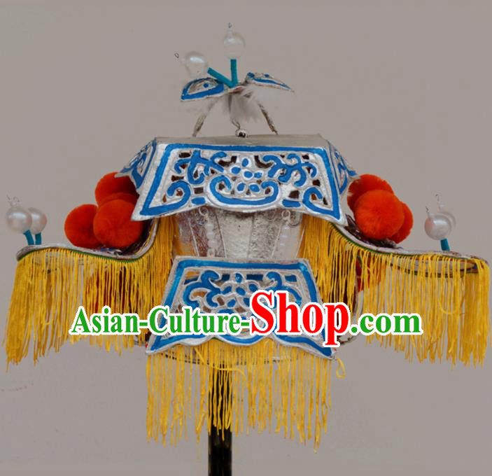 Chinese Traditional Beijing Opera Takefu Hat Ancient God Headwear Chinese Traditional Beijing Opera Takefu Hat Ancient God Headwear