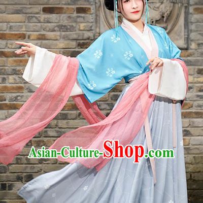 Chinese Ancient Nobility Lady Hanfu Dress Traditional Tang Dynasty Court Princess Costumes for Women