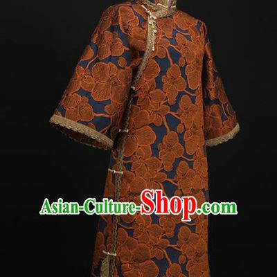 Chinese Traditional Cheongsam Costume Mandarin Qipao Dress for Women