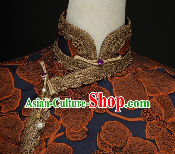 Chinese Traditional Cheongsam Costume Mandarin Qipao Dress for Women Chinese Traditional Cheongsam Costume Mandarin Qipao Dress for Women