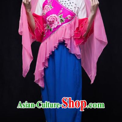 Chinese Traditional Hui Nationality Outfits Ethnic Minority Folk Dance Stage Show Costume for Women