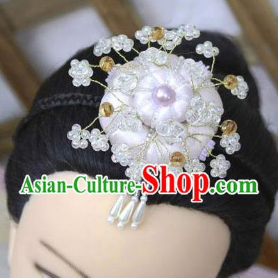 Korean Traditional Bride Hairband Asian Korea Fashion Wedding Hair Accessories for Women