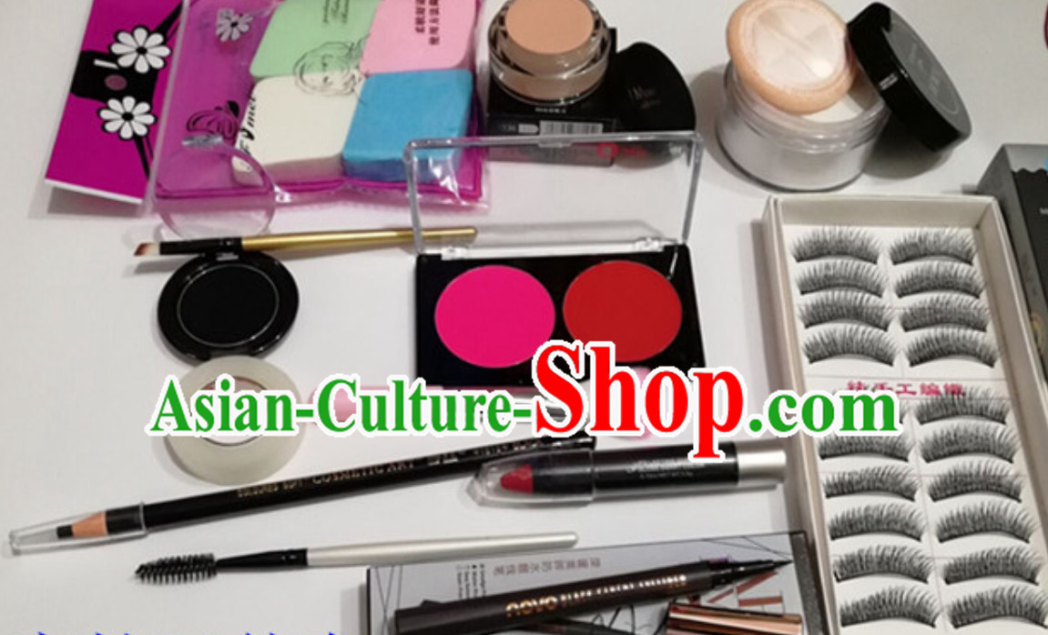 Beijing Opera Traditional Make UP Set Pieces Makeup Set Beijing Opera Traditional Make UP Set Pieces Makeup Set