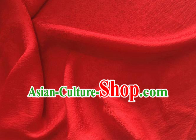 Asian Chinese Classical Jacquard Pattern Design Red Brocade Fabric Traditional Cheongsam Silk Material Asian Chinese Classical Jacquard Pattern Design Red Brocade Fabric Traditional Cheongsam Silk Material