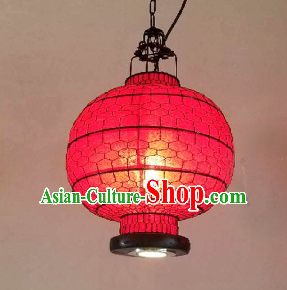 Lucky Red Chinese Classical Handmade Iron Mesh Lantern Lucky Red Chinese Classical Handmade Iron Mesh Lantern