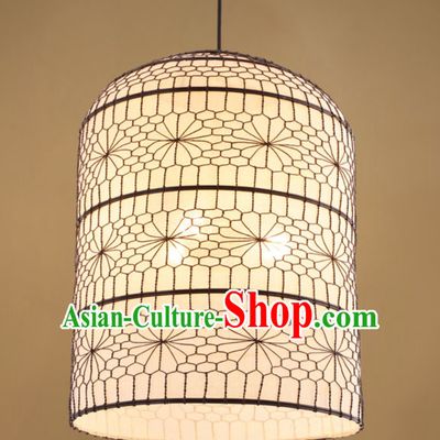 Flower Bottle Shape Traditional Chinese Classical Handmade Iron Mesh Lantern Palace Lanterns