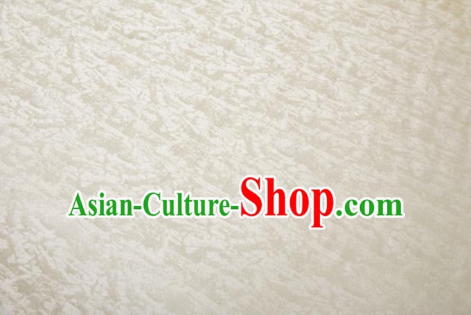 Chinese Classical Pattern Design Beige Song Brocade Fabric Asian Traditional Cheongsam Silk Material Chinese Classical Pattern Design Beige Song Brocade Fabric Asian Traditional Cheongsam Silk Material