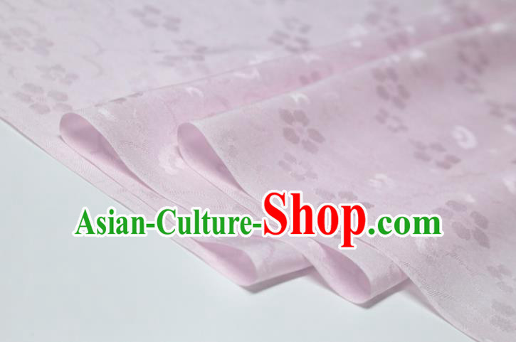 Chinese Classical Plum Pattern Design Pink Mulberry Silk Fabric Asian Traditional Cheongsam Silk Material Chinese Classical Plum Pattern Design Pink Mulberry Silk Fabric Asian Traditional Cheongsam Silk Material