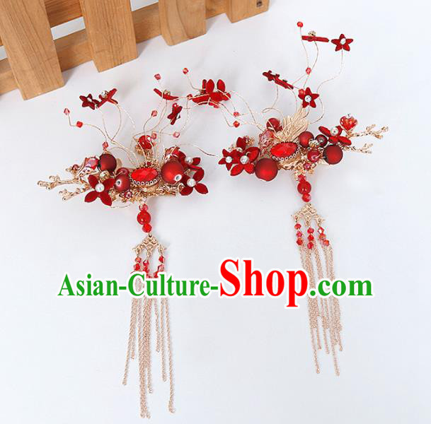 Traditional Chinese Hanfu Hair Claws Handmade Ancient Princess Hair Accessories for Women Traditional Chinese Hanfu Hair Claws Handmade Ancient Princess Hair Accessories for Women