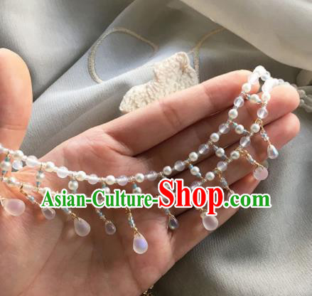 Traditional Chinese Hanfu Necklace Handmade Ancient Princess Necklet Accessories for Women