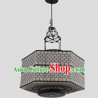 Chinese Traditional Iron Art Hanging Lantern Handmade Lamp Palace Lanterns
