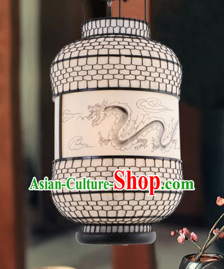 Chinese Traditional Iron Hanging Lantern Handmade Printing Dragon Lamp Palace Lanterns Chinese Traditional Iron Hanging Lantern Handmade Printing Dragon Lamp Palace Lanterns