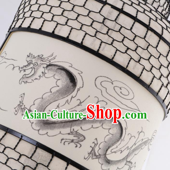 Chinese Traditional Iron Hanging Lantern Handmade Printing Dragon Lamp Palace Lanterns Chinese Traditional Iron Hanging Lantern Handmade Printing Dragon Lamp Palace Lanterns