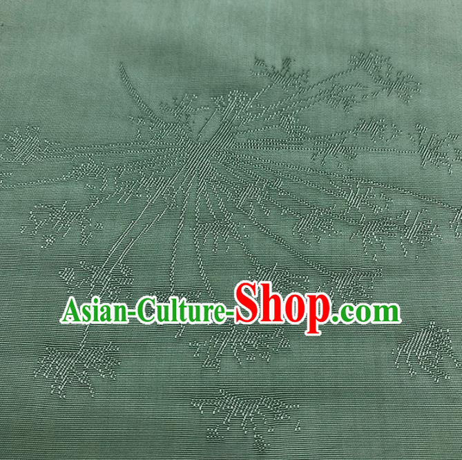 Chinese Traditional Classical Dandelion Pattern Green Cotton Fabric Imitation Silk Fabric Hanfu Dress Material Chinese Traditional Classical Dandelion Pattern Green Cotton Fabric Imitation Silk Fabric Hanfu Dress Material