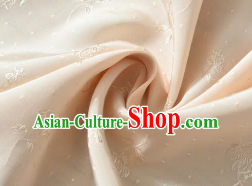 Chinese Traditional Classical Flowers Pattern Pink Cotton Fabric Imitation Silk Fabric Hanfu Dress Material Chinese Traditional Classical Flowers Pattern Pink Cotton Fabric Imitation Silk Fabric Hanfu Dress Material