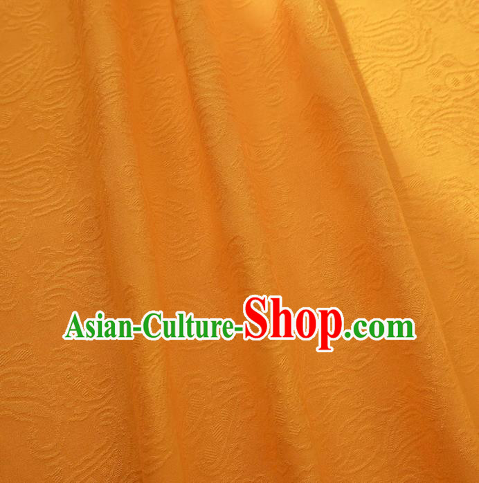 Chinese Traditional Classical Paisley Pattern Orange Cotton Fabric Imitation Silk Fabric Hanfu Dress Material Chinese Traditional Classical Paisley Pattern Orange Cotton Fabric Imitation Silk Fabric Hanfu Dress Material
