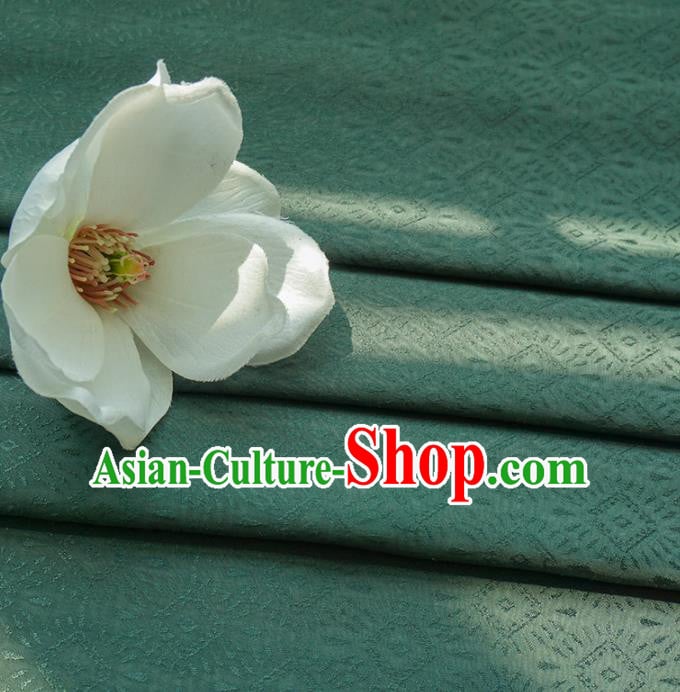 Chinese Traditional Classical Pattern Atrovirens Cotton Fabric Imitation Silk Fabric Hanfu Dress Material Chinese Traditional Classical Pattern Atrovirens Cotton Fabric Imitation Silk Fabric Hanfu Dress Material