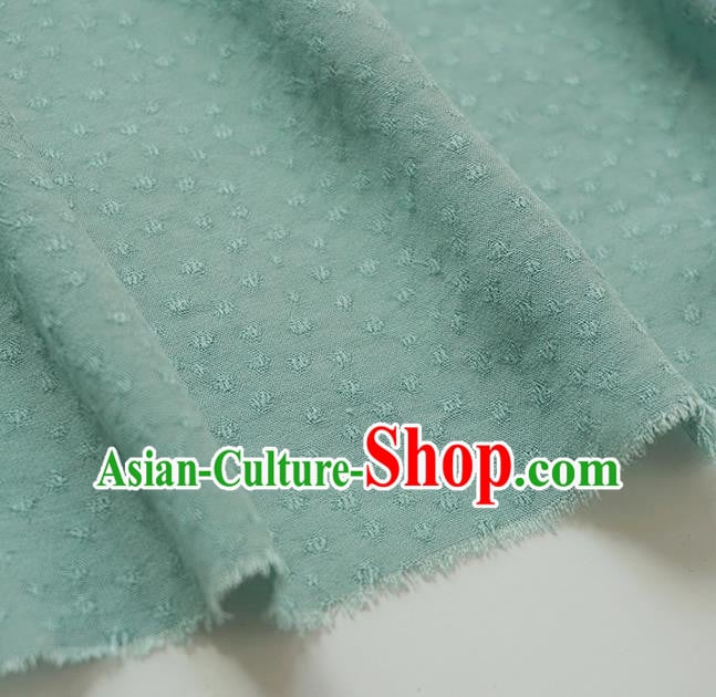 Chinese Traditional Classical Jacquard Pattern Green Cotton Fabric Imitation Silk Fabric Hanfu Dress Material Chinese Traditional Classical Jacquard Pattern Green Cotton Fabric Imitation Silk Fabric Hanfu Dress Material