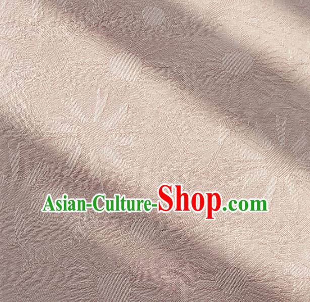 Chinese Traditional Classical Pattern Light Pink Cotton Fabric Imitation Silk Fabric Hanfu Dress Material Chinese Traditional Classical Pattern Light Pink Cotton Fabric Imitation Silk Fabric Hanfu Dress Material