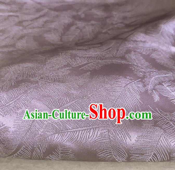 Chinese Traditional Feathers Pattern Deep Pink Silk Fabric Hanfu Brocade Material Chinese Traditional Feathers Pattern Deep Pink Silk Fabric Hanfu Brocade Material