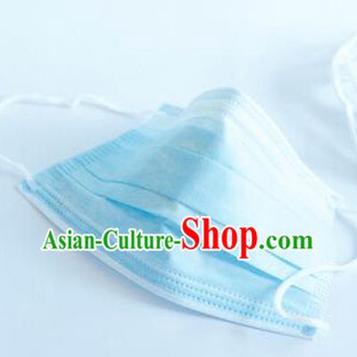Personal to Avoid Coronavirus Blue Protective Respirator Disposable Mask Surgical Masks Medical Masks 50 items