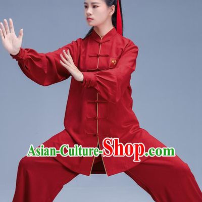 Chinese Traditional Kung Fu Stage Show Outfits Martial Arts Competition Costumes for Women