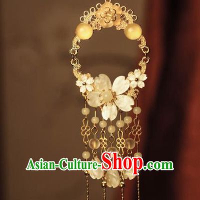 Chinese Traditional Ming Dynasty Princess Waist Accessories Ancient Court Tassel Pendant for Women