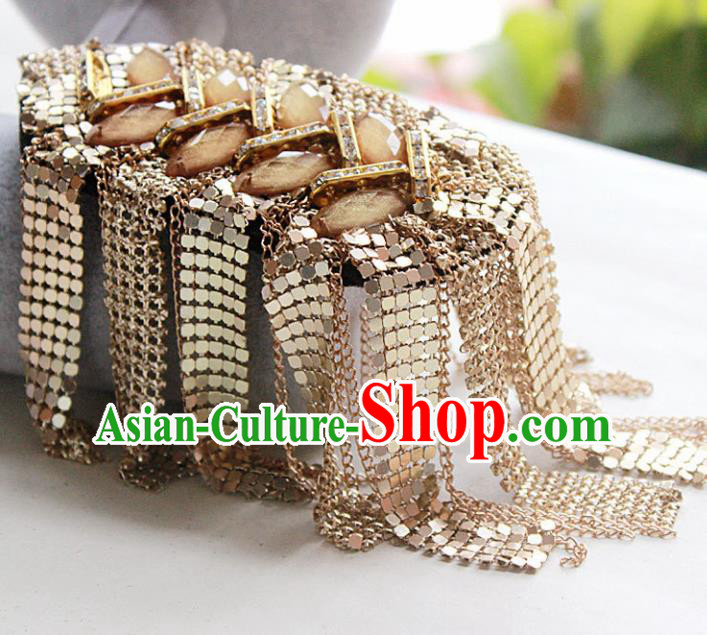 Top Cosplay Golden Shoulder Board Compere Tassel Shoulder Knot Top Cosplay Golden Shoulder Board Compere Tassel Shoulder Knot