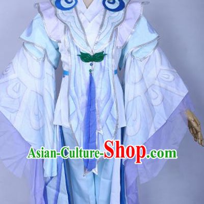 Chinese Cosplay Princess Hanfu Dress Traditional Ancient Female Swordsman Costumes for Women