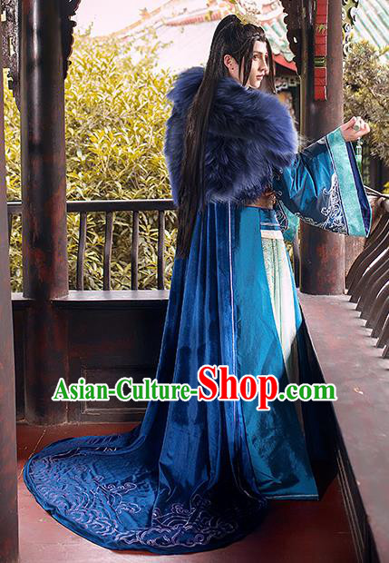 Chinese Traditional Cosplay Royal Highness Clothing Ancient Swordsman Costumes for Men Chinese Traditional Cosplay Royal Highness Clothing Ancient Swordsman Costumes for Men