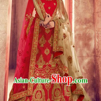 Top Indian Princess Traditional Embroidered Garment Complete Set for Women