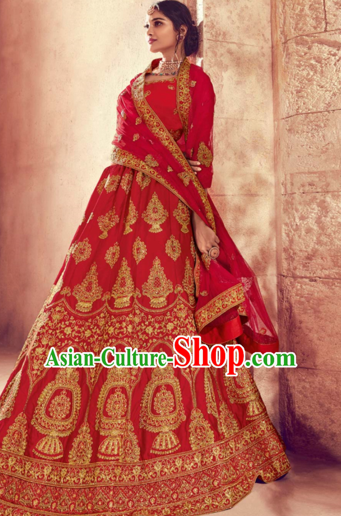 Top Indian Princess Traditional Embroidered Garment Complete Set for Women