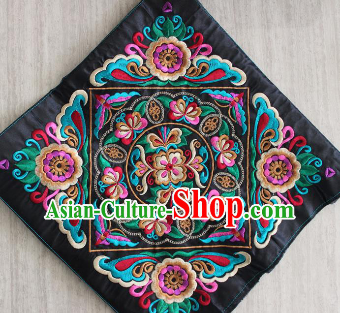 Chinese Traditional Embroidered Pink Sunflowers Applique Embroidery Patch Embroidery Craft Accessories Chinese Traditional Embroidered Pink Sunflowers Applique Embroidery Patch Embroidery Craft Accessories