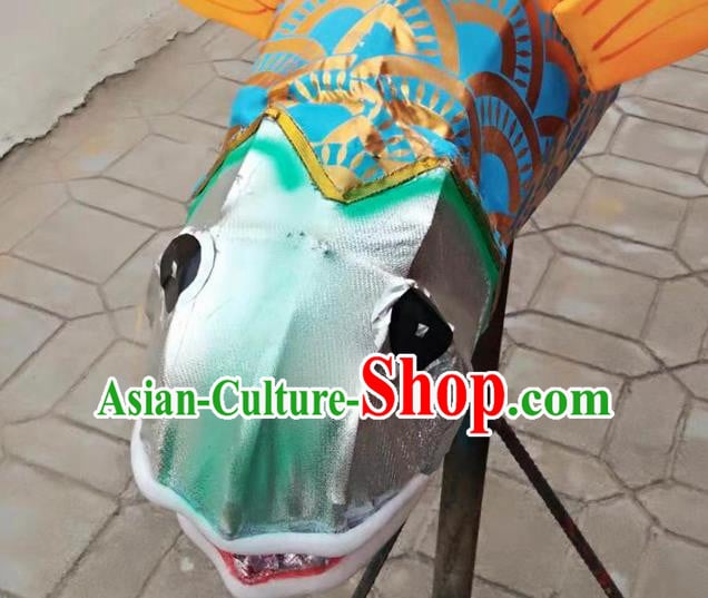 Chinese Traditional Blue Carp Lantern Handmade Lantern Festival Fish Lamp Chinese Traditional Blue Carp Lantern Handmade Lantern Festival Fish Lamp