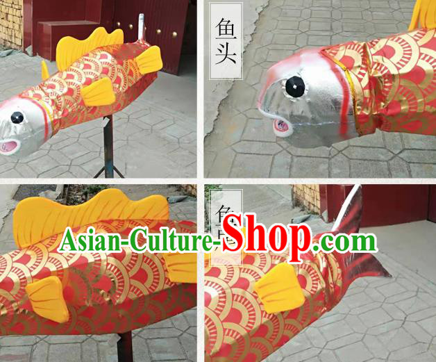 Chinese Traditional Red Carp Lantern Handmade Lantern Festival Fish Lamp Chinese Traditional Red Carp Lantern Handmade Lantern Festival Fish Lamp