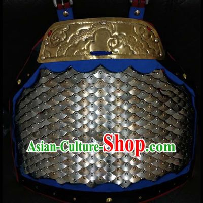 Chinese Traditional Ming Dynasty Imperial Bodyguard Vest Armor Ancient Swordsman Dragon Scales Breastplate for Men