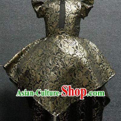 Top Grade Children Day Performance Full Dress Catwalks Stage Show Birthday Costume for Kids