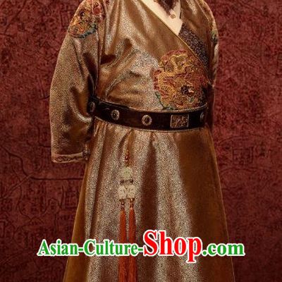 Chinese Ancient Drama Ming Dynasty Crown Prince Hongxi Emperor Zhu Gaochi Replica Costumes Complete Set