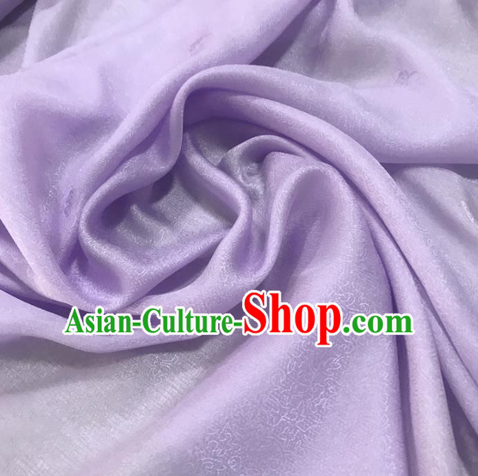 Chinese Traditional Design Pattern Lilac Silk Fabric Cheongsam Mulberry Silk Drapery Chinese Traditional Design Pattern Lilac Silk Fabric Cheongsam Mulberry Silk Drapery