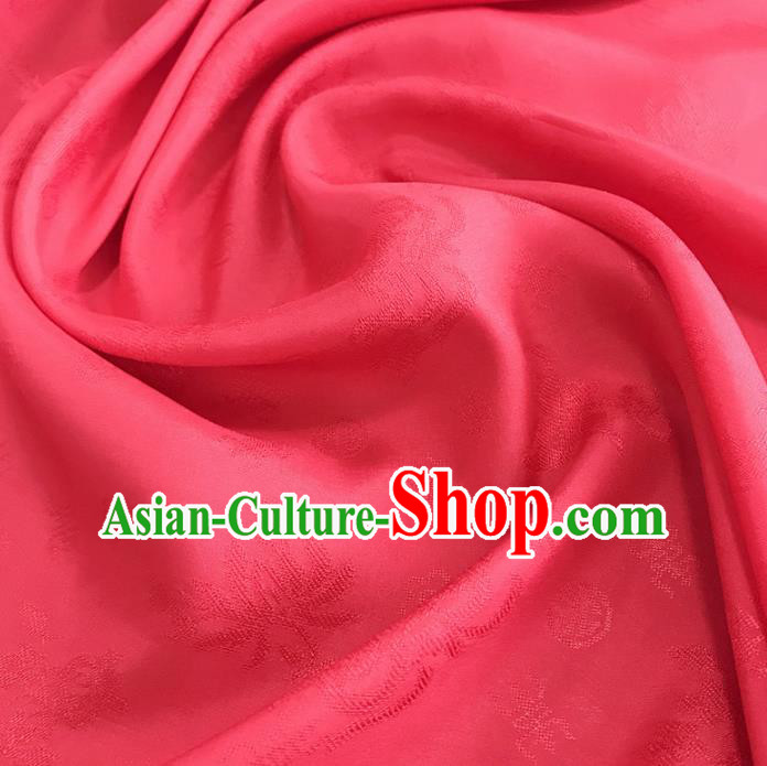 Chinese Traditional Classical Design Pattern Red Silk Fabric Cheongsam Mulberry Silk Drapery Chinese Traditional Classical Design Pattern Red Silk Fabric Cheongsam Mulberry Silk Drapery