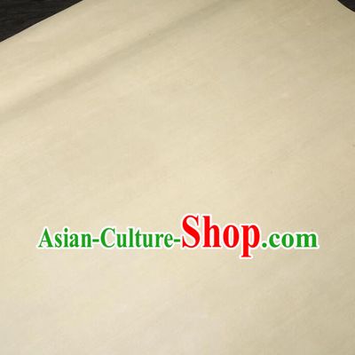 Traditional Chinese Calligraphy Light Yellow Art Paper Handmade The Four Treasures of Study Writing Xuan Paper