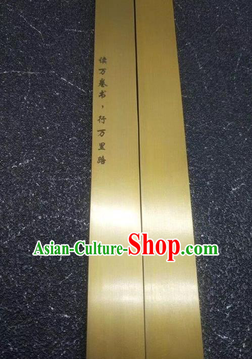 Chinese Traditional Calligraphy Brass Paper Weight Handmade Handwriting Supplies Chinese Traditional Calligraphy Brass Paper Weight Handmade Handwriting Supplies