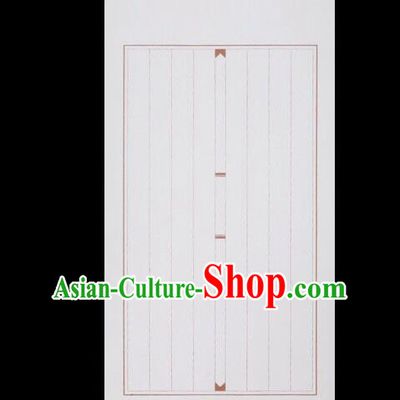 Traditional Chinese Calligraphy White Batik Letter Paper Handmade The Four Treasures of Study Writing Art Paper