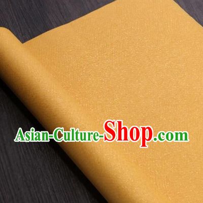 Traditional Chinese Pattern Orange Calligraphy Paper Handmade The Four Treasures of Study Writing Batik Art Paper